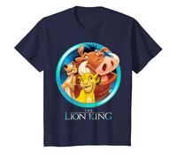 Disney - Maglietta con scritta "Il Re Leone Maglietta, Bambini, Navy, 2 anni