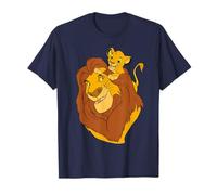 Disney - Maglietta con scritta "Il Re Leone Simba e Mufasa" Maglietta