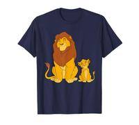 Disney - Maglietta con Simba e Mufasa, il Re Leone Maglietta