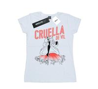 Disney Maglietta Crudelia De Mon Dalmata Donna (BI44529)