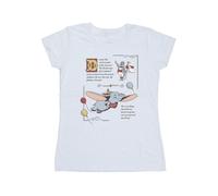 Disney Maglietta Dumbo Pagina del Libro di Racconti Donna (BI17814)