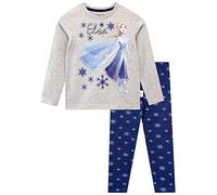 Disney Maglietta e leggings per ragazze Il Regno di Ghiaccio Frozen Multicolore 6-7 Anni
