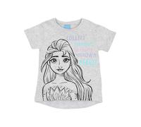 DISNEY Maglietta 'Frozen' blu cielo / grigio sfumato / lilla / nero Bambini DISNEY 134