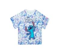 Disney Maglietta Lilo e Stitch | Abbigliamento Tie Dye per Bambini | Regali Ufficiali Lilo & Stitch per Ragazze | 8-9 Anni