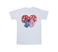 Disney Maglietta Lilo & Stitch Cuori Uomo (BI33283)