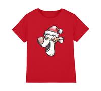 Disney Maglietta Natale Tigro Cappello da Babbo Natale Bambini (TV26411)