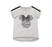 Disney Maglietta per Ragazze Minnie Mouse Grigio 2-3 Anni