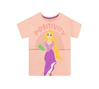 Disney Maglietta per Ragazze Rapunzel Rosa 7-8 Anni