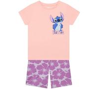 Disney Maglietta Ragazza E Pantaloncini, Maglietta Stitch Bambina E Shorts, Top Ragazza E Short Lilo E Stitch, Vestiti Bambina Etate, Multicolore 5-6 anni
