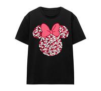 Disney Maglietta San Valentino Topolina Sagoma di Orecchie a Cuore (TV17174)