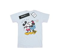 Disney Maglietta Topolino e Minnie Mouse Bacio Uomo (BI50866)