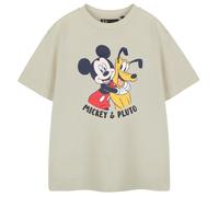 Disney Maglietta Topolino e Pluto Maniche Corte Ragazzi (NS8914)