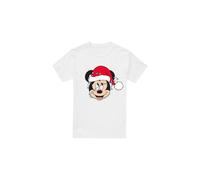Disney Maglietta Topolino Impacco di Luci di Natale Uomo (TV4872)