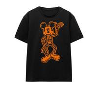 Disney Maglietta Topolino Scheletro Adulto Unisex (TV17194)