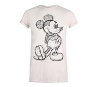 Disney Maglietta Topolino Schizzo Donna (TV568)