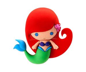 Disney Magnet La Sirenetta Ariel Con Figure Int.