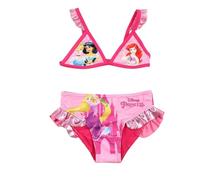 Disney Maillot De Bain Minnie Set di Costume a Maglietta, Rosa, 6 Anni Bambine e Ragazze