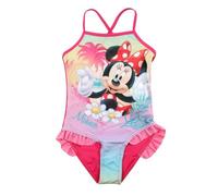 Disney Maillot De Bain Minnie. Set di Costume a Maglietta, Rosa, 8 Anni Bambine e Ragazze
