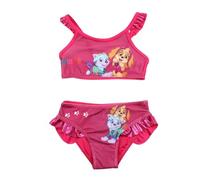 Disney Maillot De Bain Minnie. Set di Costume a Maglietta, Rosso, 4 Anni Bambine e Ragazze