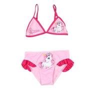 Disney Maillot De Bain Unicorn Set di Costume a Maglietta Bambine e Ragazze