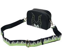 Disney Maleficent 2, Bagagli Borsa A Tracolla Unisex Adulto, Nero, Taglia unica