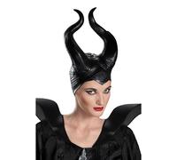 Disney Maleficent Battesimo Corna Deluxe Fairy Angel Magia Mage Costume 71849