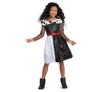Disney Malvagio Costume Donna Ragazze Ursula Crudelia Vestito Favola