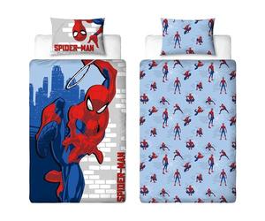Disney Marvel Avengers Set Copripiumino Singolo Bambini Ufficiale | Copripiumino Reversibile 2 Lati Incluso Federa Coordinata | Design Heroes | Letto Singolo | Polcotone