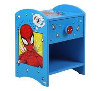 Disney Marvel Spider-Man Kids Bedside Table, 15 mm MDF, Blue Comodino, Piccolo