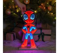 Disney Marvel Spiderman 3D Infinito Luce 40cm LED Interno Decorazione di Natale