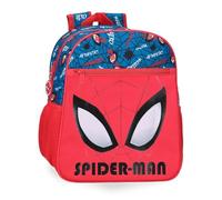 Marvel Disney Spiderman Authentic Zaini Prescolare, Zaino Scuola, Realizzato in Poliestere, Bretelle Larghe e Regolabili, Doppio Scomparto, Joumma Bags, rosso, Zaino Spiderman