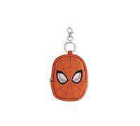 DISNEY Marvel Spiderman rosso mini zaino portachiavi, rosso, bianco e nero, Taglia unica, moderno