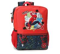 Disney Marvel Spiderman Urban Zaino Scuola Adattabile a Carrello Rosso 27 x 33 x 11 cm Poliestere 13,68 L, rosso, Zaino scuola adattabile a carrello