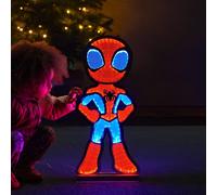 Disney Marvel Uomo Ragno 3D Infinito Luce 60cm LED Interno Decorazione di Natale