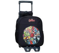 Disney MARVEL Zaino per bambini, in poliestere, tasche laterali, spallacci larghi, maniglia superiore per appenderlo, con etichetta con nome, sistema magic Fix.