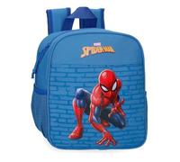 Disney MARVEL Zaino per bambini, in poliestere, tasche laterali, spallacci larghi, maniglia superiore per appenderlo, con etichetta con nome, sistema magic Fix.