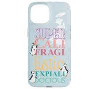 Disney Mary Poppins Supercalifragilisticexpialidocious Custodia per iPhone 15
