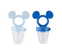 Disney Massaggiagengive Topolino e Minnie con mangiatoia per frutta, design sicuro e durevole per lenire i dolori della dentizione del bambino