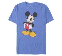 Disney Men's Classic Mickey Mouse Full Size Graphic Short Sleeve T-Shirt