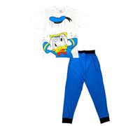 Disney Mens Donald Duck Pyjamas 31545 Blue/White Medium