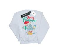 Disney Merry Christmas Felpa Ariel Natale Donna (BI49428)