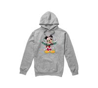 Disney Merry Christmas Felpa con Cappuccio Topolino Uomo (TV4739)