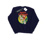 Disney Merry Christmas Felpa Daffy Duck Natale Uomo (BI38847)