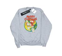 Disney Merry Christmas Felpa Daffy Duck Natale Uomo (BI38847)