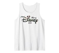 Disney Merry Christmas Lights Script Logo 2025 Holiday Trip Canotta