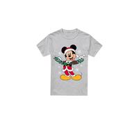 Disney Merry Christmas Maglietta Topolino Uomo (TV3503)