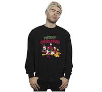Disney Merrys Felpa Topolino Personaggi di Natale Uomo (BI39887)