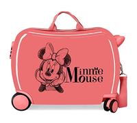 Disney Mickey All Smile Valigia da cabina Multicolor 38x55x20 cm ABS rigido Lucchetto a combinazione laterale 35L 2 kg 4 ruote doppie Bagaglio a mano
