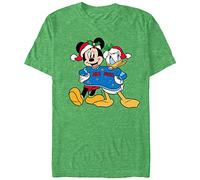 Disney Kelly, Maglietta da Uomo con Scritta Mickey And Donald, Taglia S, Kelly, S