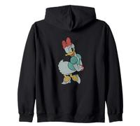 Disney Mickey and Friends Classic Daisy Duck Sweet Pose Felpa con Cappuccio